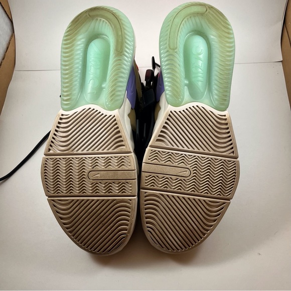 Nike Air Max Edge 270 Shoes Mens size 9 Parachute Beige Brown Crimson - Picture 5 of 5